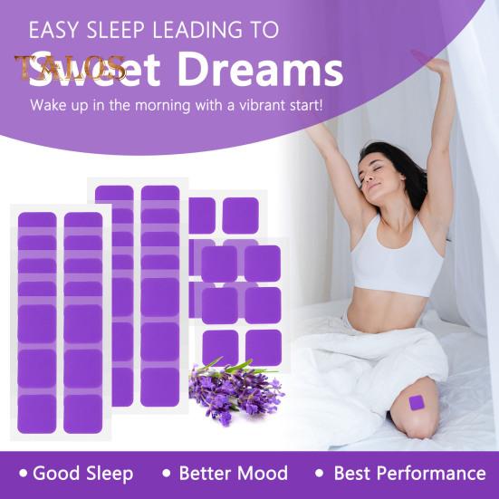 30/60Pcs Sleep Patches Natural Plants Fast Acting Sleep Aid Patches Portable Travel Men Women Body Fatigue Relief Deep Sleeping Stickers