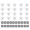 20Pcs Outer Side Door Trim Moulding Retainer Clips 75315-S9A-004 For Honda CR-V