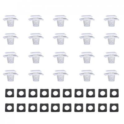20Pcs Outer Side Door Trim Moulding Retainer Clips 75315-S9A-004 For Honda CR-V