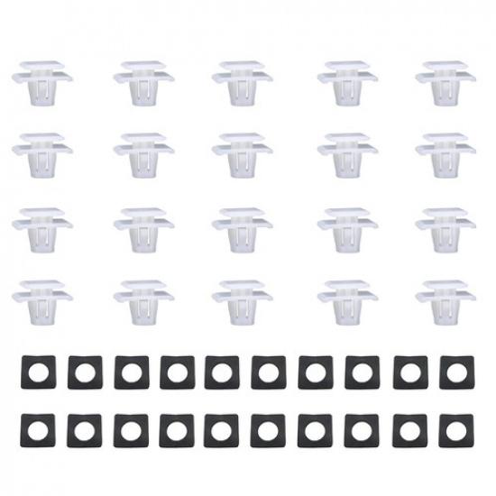 

20PCS Outer Side Door Trim Moulding Retainer Clips 75315-S9A-004 For Honda CR-V