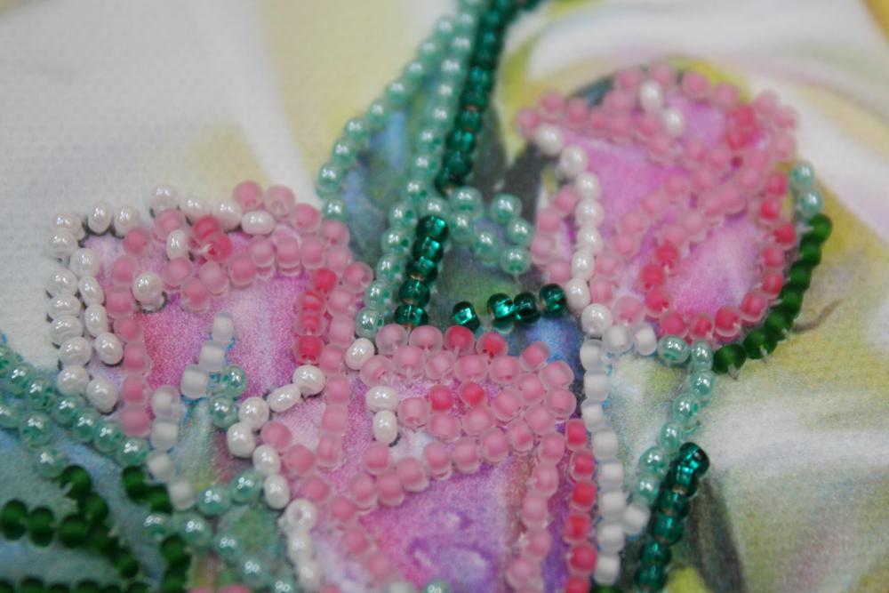 Bead Embroidery Kit Abris Art Postcard Congratulations 140x84mm