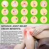3pcs Bee Venom Joint Cream Relieves Pain Lumbar Spine Hand Foot Plaster Joint Shoulder And Neck Pain Massage Care Cream Health Care