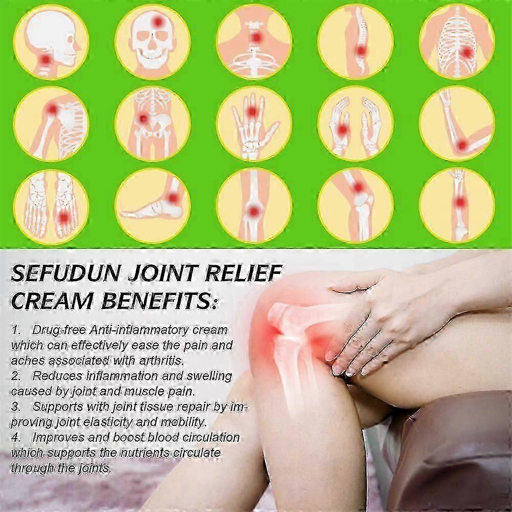 3pcs Bee Venom Joint Cream Relieves Pain Lumbar Spine Hand Foot Plaster Joint Shoulder And Neck Pain Massage Care Cream Health Care