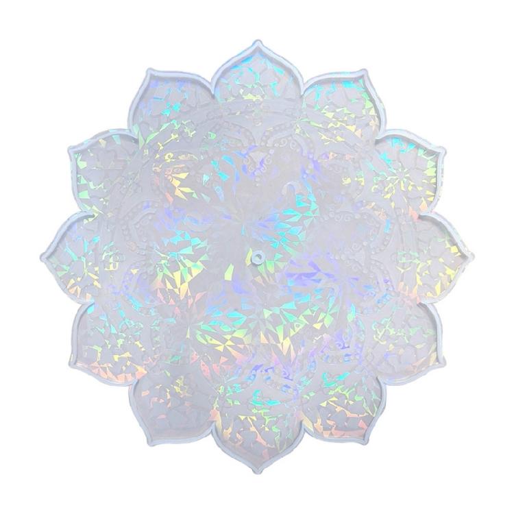 Holographic Flower Clocks Mold DIY Clock Pendant Silicone Mold for Beginners