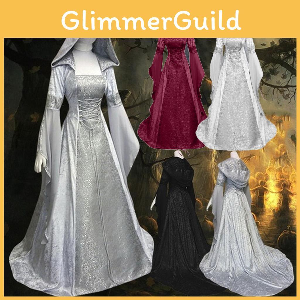 The Ultimate Wedding Dress Solid Color Hooded Design