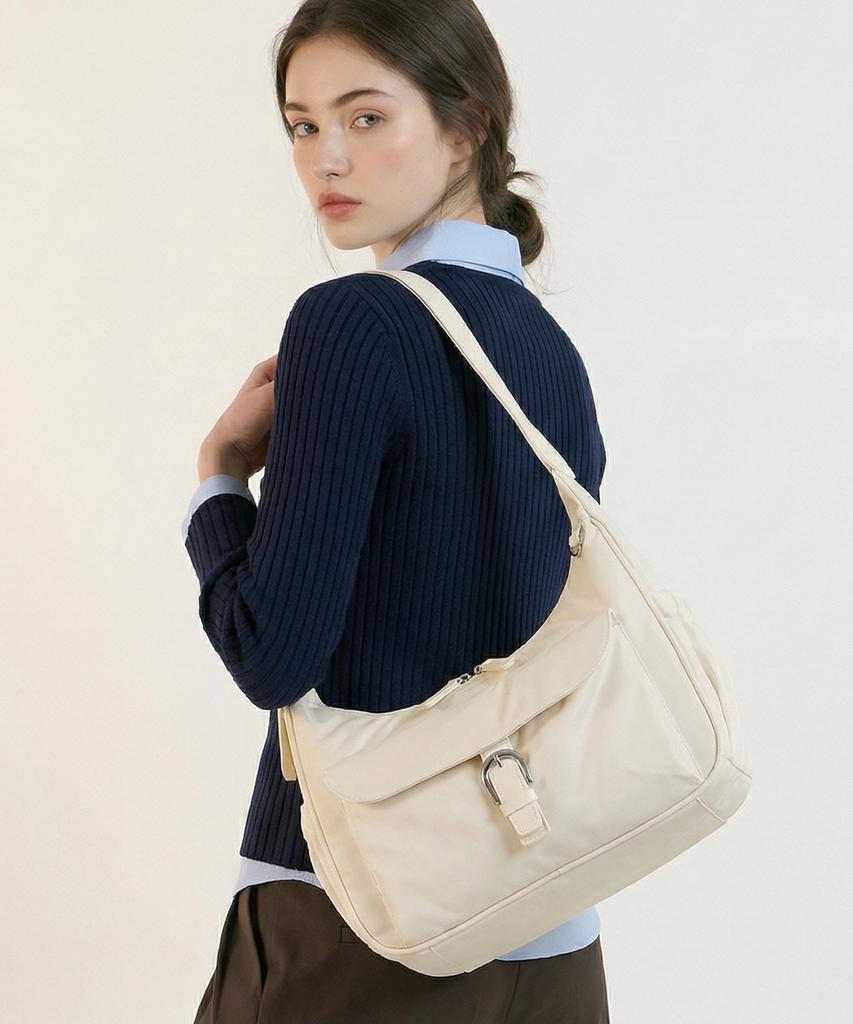 Leneoro Senlua Belt Shoulder Bag (3 Colors)