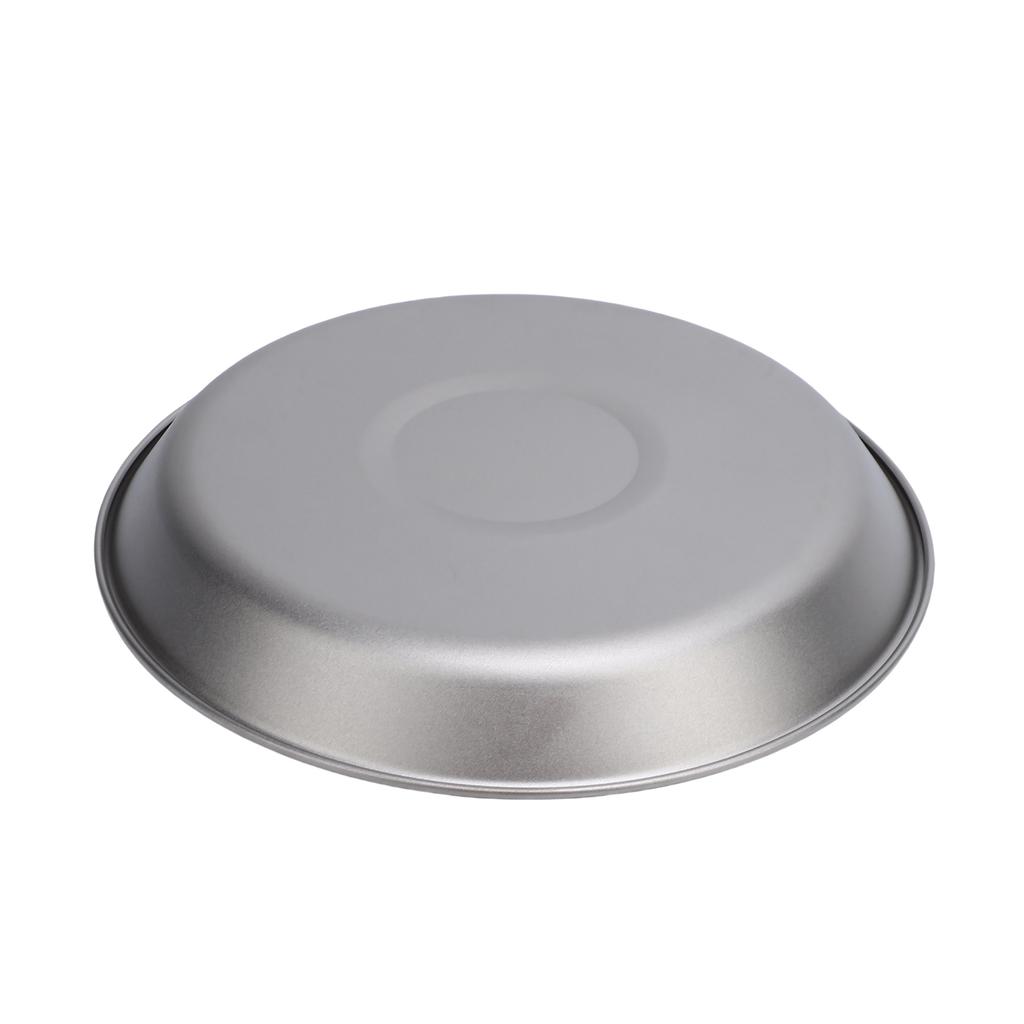 Camping Plate Camping Plates for Camping Survival Cooking BBQ Backpacking Ti Alloy 300ml Outdoor Dishes