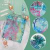 50pcs Elegant Jewelry Gift Bags Closure Golden Floral Design Mesh Pouches Candy Party Favors Organza Gift Bags with Drawstring