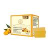 Khadi Natural Chandan Haldi Herbal Bath Soap Bars With Essential Oils Gentle Cleansing Bathing Bar For All Skin Types Pack of 1 ( (125g x 3pcs)