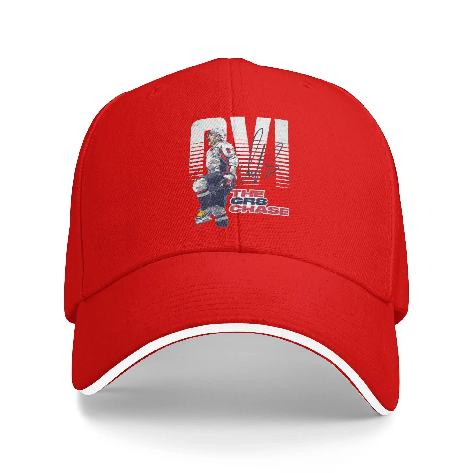 Alex Ovechkins  Baseball Cap  Outdoor Sport Sun Visor Trucker Hat Couple Women Fashion Print Snapback Cap One Size