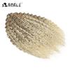 Edles Häkelhaar Locken Haar Wasserwelle 24 Zoll 300g Ombre Blond Twist Häkelhaar Zopf Haar Deep Wave Flecht Haarverlängerung