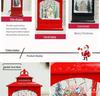 Korean Snowfall Music Lantern - Christmas Gift & Ornament for Living Room or Display