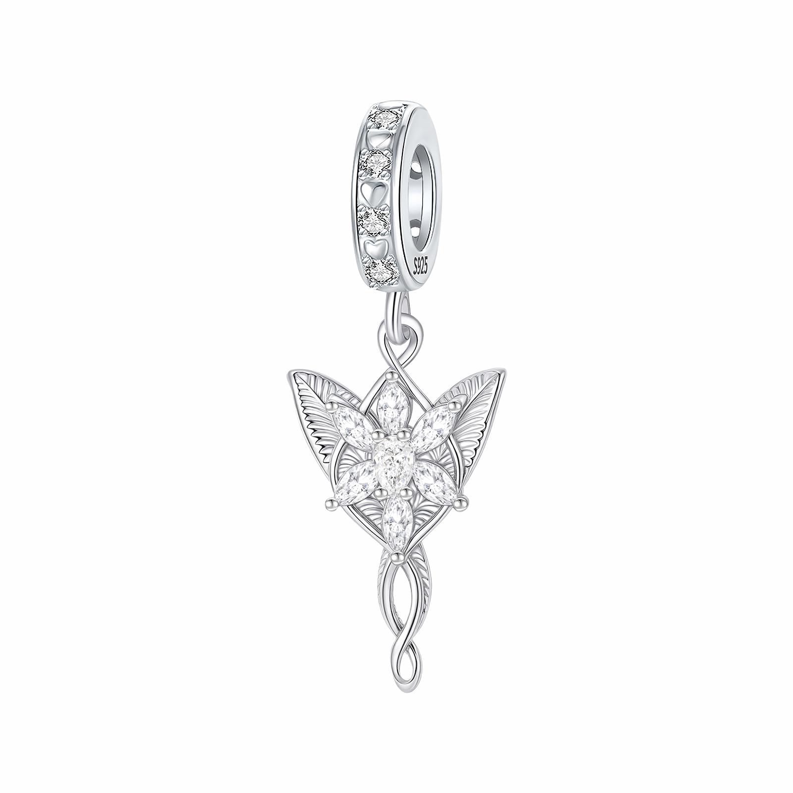 

Copper Charms Flower Grass Leaf Pendants Fit 4Mm Hole Diameter Bracelets Fine Diy Jewelry Gifts