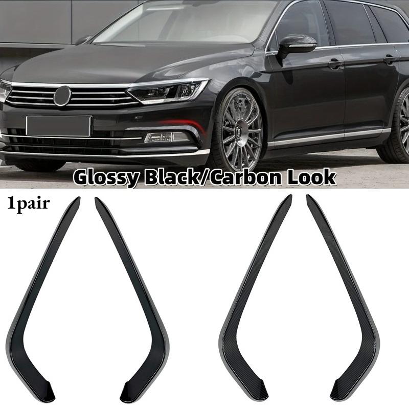 1pair for Volkswagen Passat B8 (overseas Passat) front bumper fog light wind blade decorative strip car sticker modification