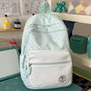Schoolbag Korean version ins high value youth girly feeling backpack primary school bag female sweet soft sister middle school student backpack