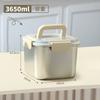Practical Stainless Steel Food Container Storage Box Stainless Steel Lunch Box Kitchen Food Storage Box Handle