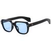 Square Frame Rice Nail Retro Sunglasses Men'S Glasses Sunglasses Women'S