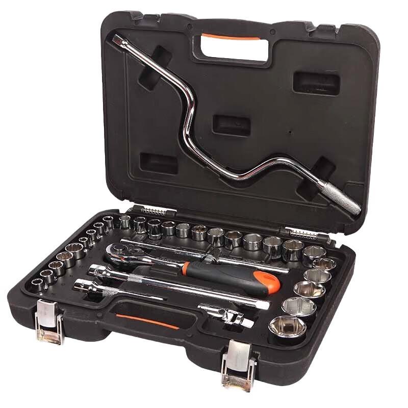 Gangdun 32-Piece 12.5mm Metric Socket Set