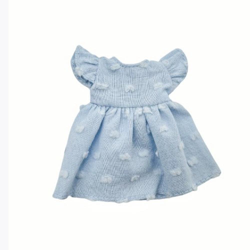 Handgemachte Puppen Punkte Kleider Mode Tops Kleidung Rock für 1/11 OB11 Puppen/für 1/12 BJD