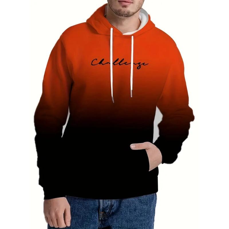 

Мужская толстовка с градиентным принтом, свитшоты, худи в стиле Харадзюку, пуловер в стиле Y2k, повседневная одежда, уличная одежда, топ, мужская одежда 3XL