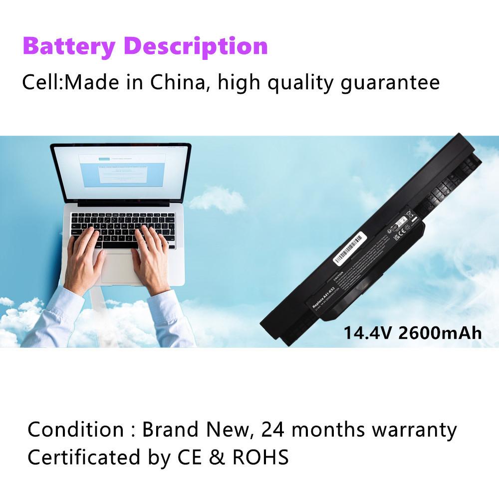Neue A32-K53 Batterie für ASUS K43 K43E K43J K43S K43SV K53 K53E K53F K53J K53S K53SV A43 A53S A53SV Laptop-Akku