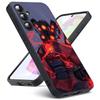 S-Skibidi T-Toilet For Samsung Galaxy S23 S24 S25 Ultra S22 Plus S21 Black Soft Case Waterproof Soft Case