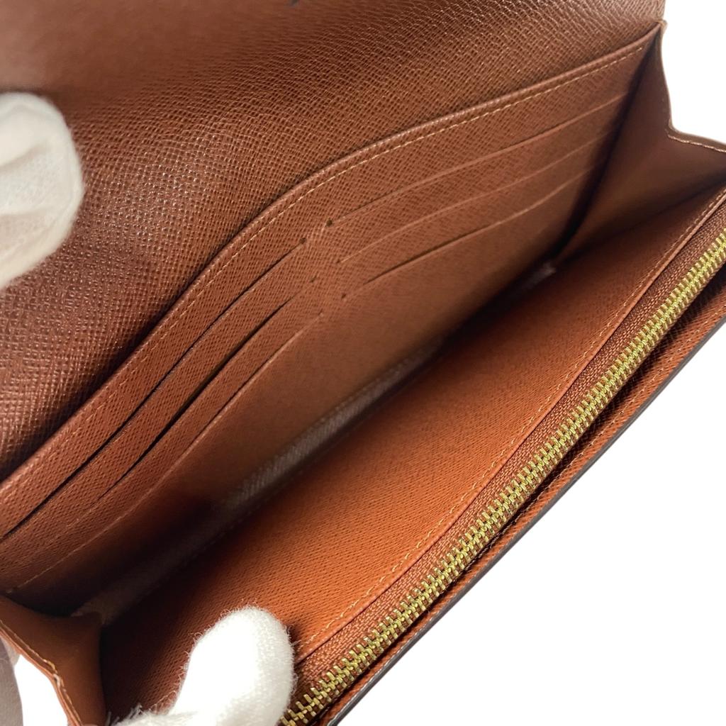 Gebrauchte LOUIS VUITTON Geldbörse Braun PVC Damen
