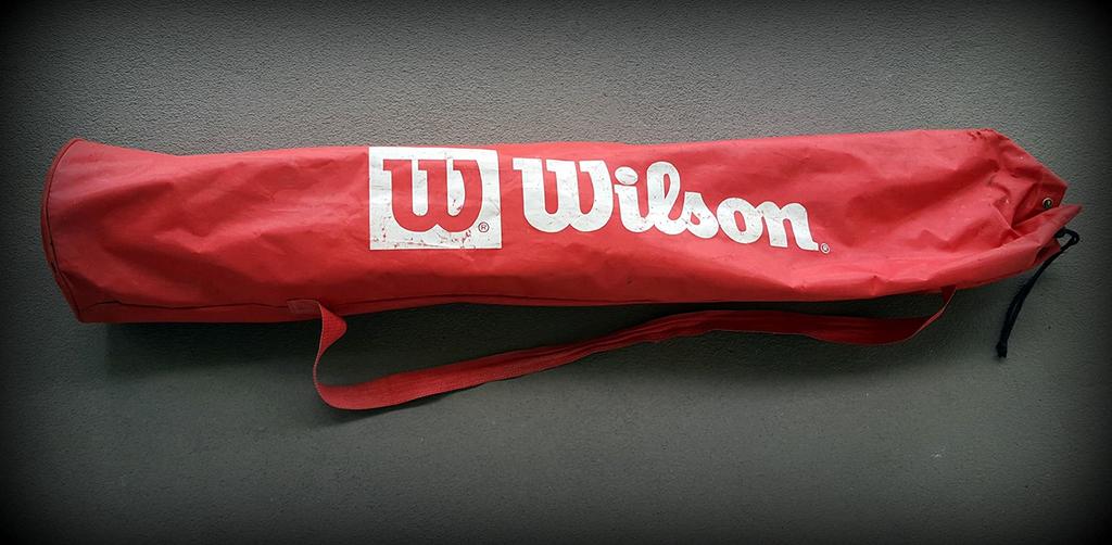 Wilson Tennis Simple Net STARTER TENNIS NET 5.5m Red WRZ2590 Wilson