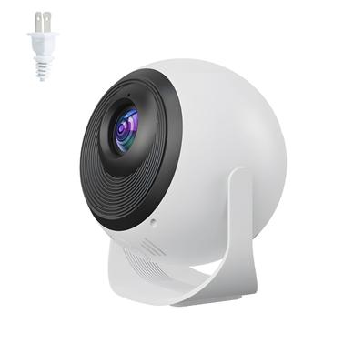 Portable 1080P 4K LED Projector 200 Bright Outdoor Movie Night Auto Correction Projector for Bedroom Use