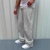 Woman Jogging Straight Sweatpants Street Style Wide Leg Pants Casual Solid Colors Versatile Loose Men's Pants