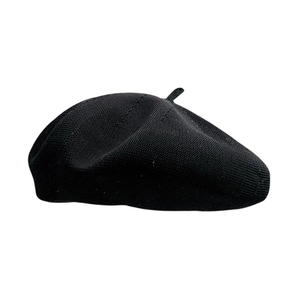 Knitted Berets Hat for Women Cotton Yarn Summer Beret Dome Painter Hat  for Spring and Summer
