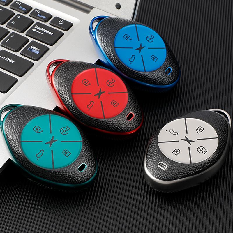 Car Key Cover Case for XiaoPeng XPeng P7 520 G3 460 TPU Remote Key Control Fob Shell Holder Protector Auto Accessories