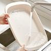 ZISIZ Double-Layer Kitchen Drain Basket