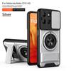 Für Motorola G15 Hülle Moto G17 Abdeckung Moto G15 Power G17Power Magsafe Magnetischer Klapphalter Militärische Panzerung Kamera Schutzhülle