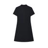 FILA Lifestyle Fashion Comfortable Versatile Short Sleeve Dress Women dresses Legendary-Blue F51W528303F-NV