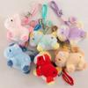Lifelike Mini Horse Pendant Cute Plush Horse Doll Pendant  Festive Decor