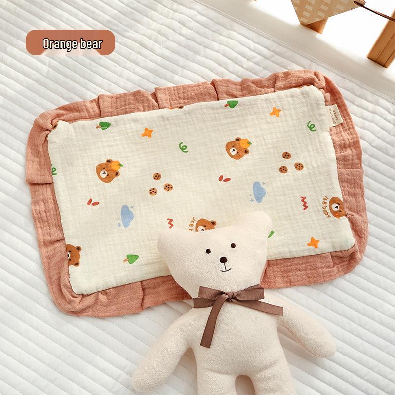 A-Grade Pure Cotton Cloud Pillow for Newborns - Soft & Comforting for All Seasons