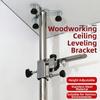 Ceiling Mounted Leveling Bracket Stainless Steel Carbon Steel Smooth Threaded Adjuster Secure Tripod Base Fits Level Tool