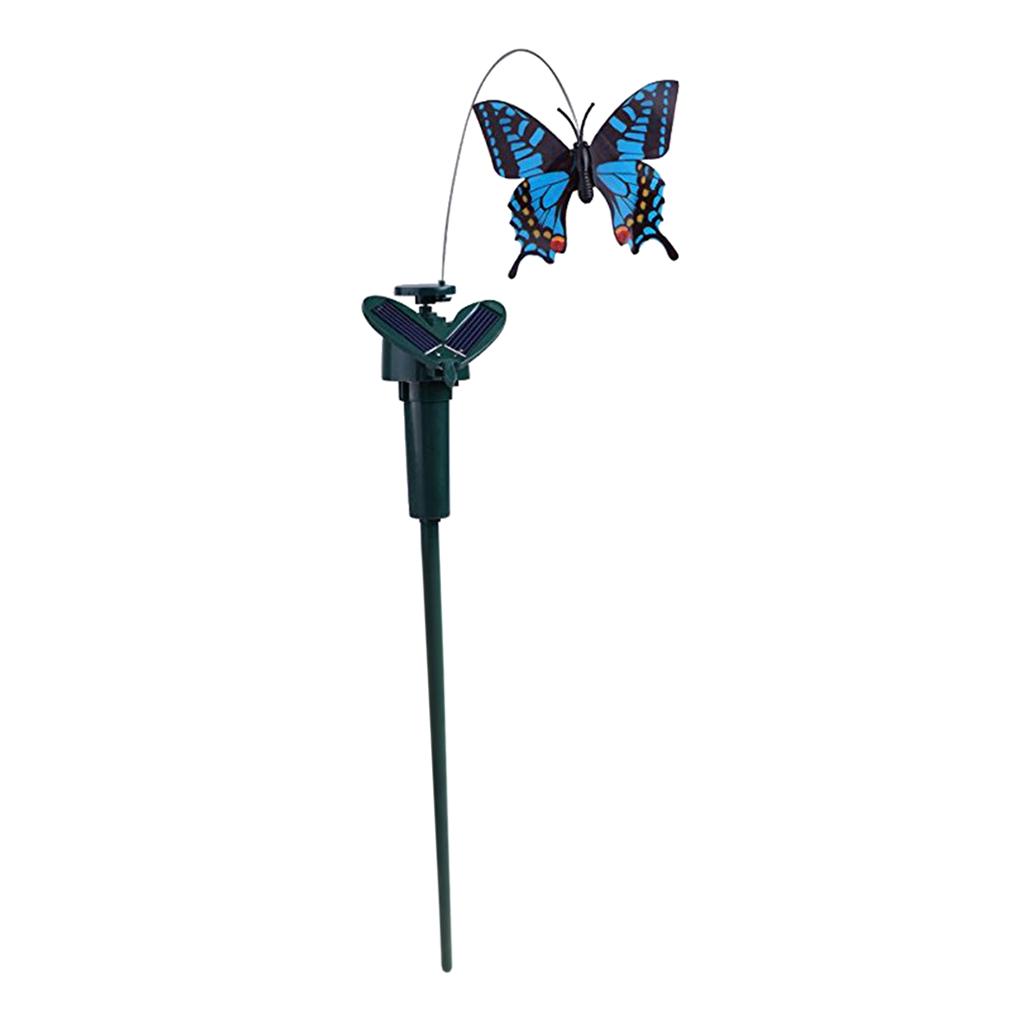 5 Types Solar / Battery Power Automatic Fluttering Whimsical Butterfly Stakes Bird Stakes Flowers Home Decor