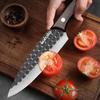 Stainless Steel Kitchen Knife Handmade Forged Butcher Knife Meat Cleaver Cutting Watermelon Fruit Chef Knife and Accessories