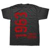 Novelty 61th Birthday 61 Years Retro Vintage 1963 T Shirts Graphic Cotton Streetwear Short Sleeve Birthday Gifts Summer T-shirt
