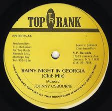 

12inch Record JOHNNY OSBOURNE Rainy Night In Georgia VPTRR105 Top Rank Jamaica Reggae Ska Dub Used