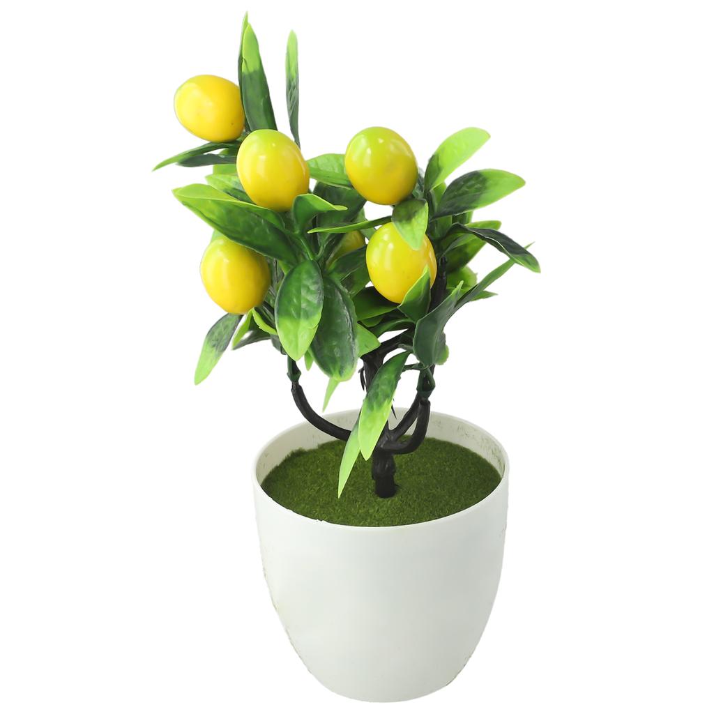 Artificial Artificial LemonTree False Plant Artificial Lemon Tree Plastic