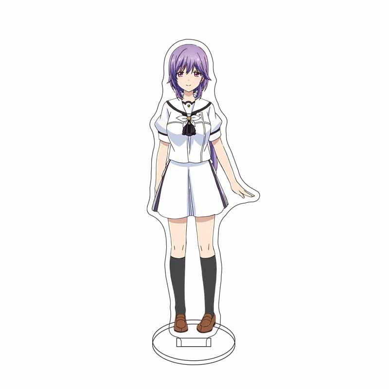 Summer Pockets Japanese Anime Peripherals Naruse Shiroha/Sorakado Ao Acrylic Stand Collectible Table Ornaments Creative Gifts