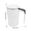 With Cover Mini Electric Coffee Cup Rotating Blender Auto Stirring Cup Water Cups  for Coffee/Milk