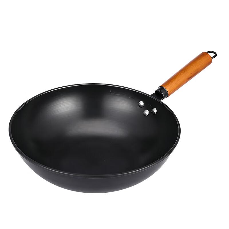 

Le Qunchu 32cm Refined Iron Non-stick Wok