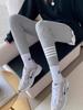 Plus Size Women's Fleece-Lined Yoga Pants - Non-Slip, Slimming, For Autumn/Winter