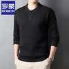 Men's Half-High Collar Thermal Long-Sleeve T-Shirt