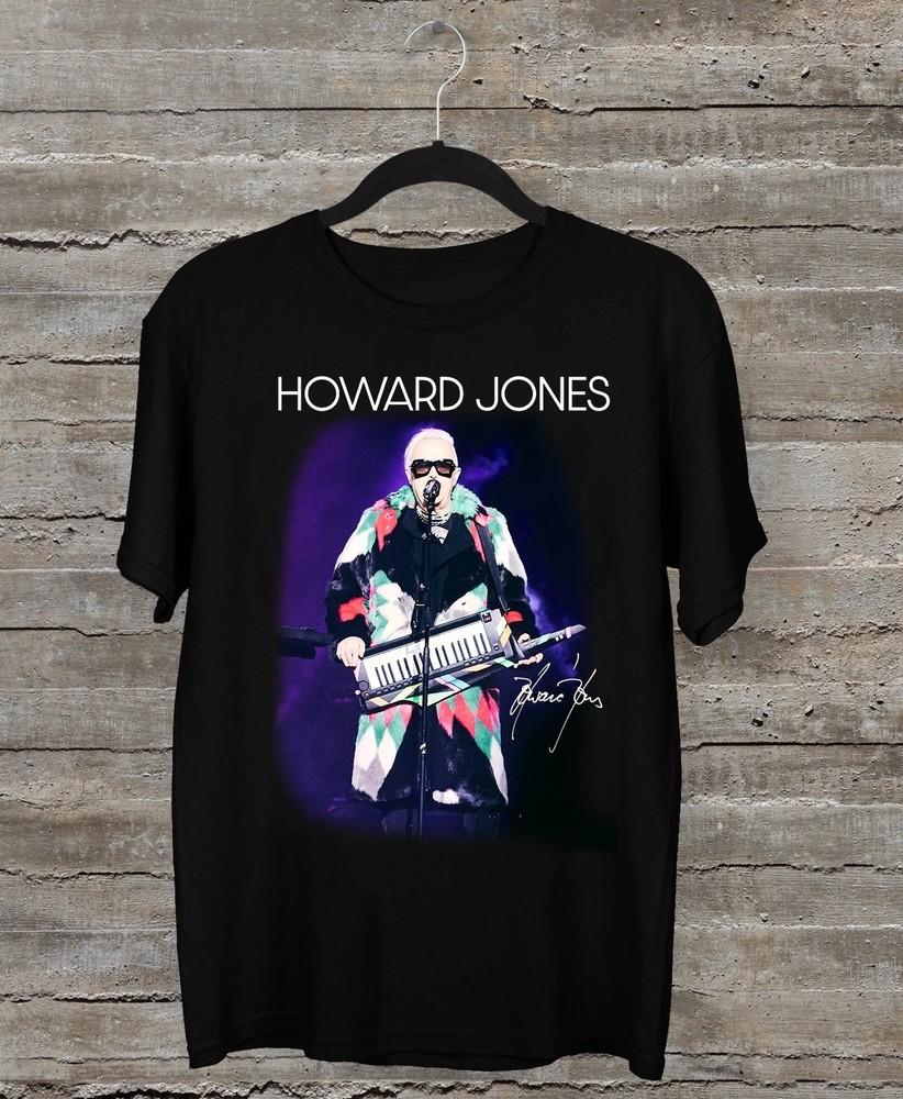 

NEW Howard Jones Signature T Shirt All Size S-5XL CS197 Unisex T-Shirt Graphic Tee XXXXL