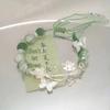 Wenwan Jiaren: Nuovo Bracciale Loto di Bambù 2024 per Donna - Design Intrecciato Retro Stile Nazionale Cool